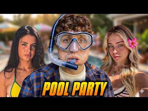 POOL PARTY a Los Angeles con Camilla De Pandis, Alice Carollo, Virginia, Erika, Matteo Rocca & Altri