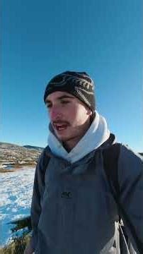 Was this a bad idea? Don’t try this yourself and always use proper gear when hiking