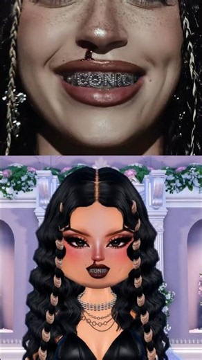 How to do this Daniela "Iconic by Mistake" outfit effect in DTI! 😱✨ #dti #roblox #dresstoimpress