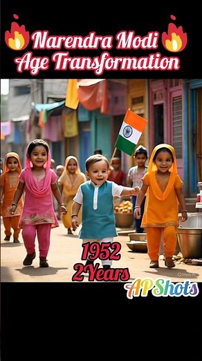 Narendra Modi Age Transformation 🔥 1950-2025 AI VERSION #narendramodi #narendra ‪@NarendraModi‬