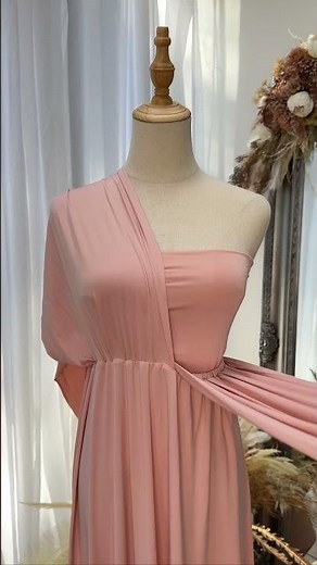 Mannequin Tutorial – Styling the Infinity Dress with a Matching Tube 👗✨