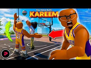 I Gave This Kareem Build 99 POST SCORING! Practical Basketball (Roblox)