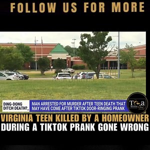 A Virginia man named Tyler Chase Butler was arrested and charged with second-degree murder after he shot and killed 18-year-old Michael Bosworth Jr., who was filming a prank for #TikTok with his friends. The incident happened around 3 a.m. when the homeowner believed someone was trying to break in and fired shots. Authorities later learned the teens were doing a “ding-dong ditch” prank, not attempting to burglarize the home. Bosworth died from his injuries, and another teen was grazed by a bulle