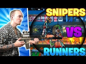 SNIPERS VS RUNNERS I FORTNITE
