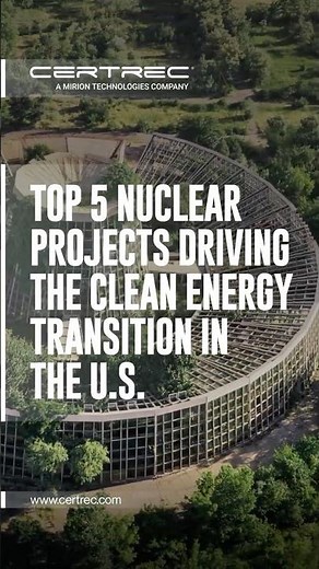 TOP 5 NUCLEAR PROJECTS DRIVING THE CLEAN ENERGY TRANSITION IN THE U.S. #nuclear #energytransition