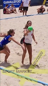 Beautiful Moments of Women's Beach Handball in Action! #sportmarketreview #beautifulgirl