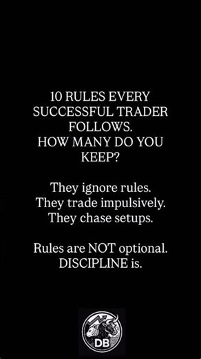 10 Non-Negotiable Rules of Trading | How Many Do You Keep?