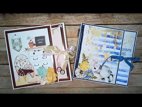 Boho Baby Mini Album Tutorial, a Country Craft Creations Design Team Project