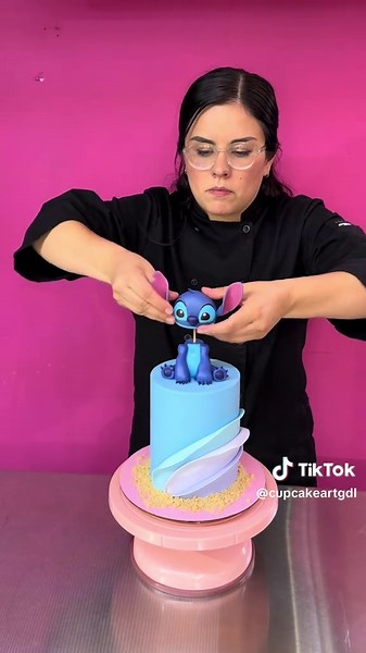 Crea un Stitch de fondant en 45 minutos