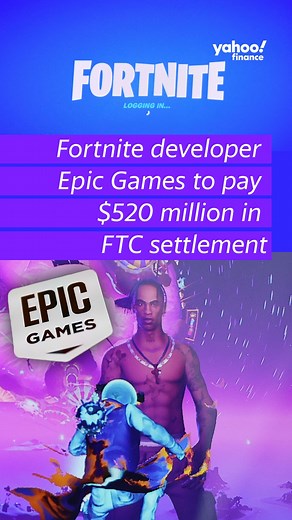 Fortnite developer Epic Games to pay up to $520 million in fines and refunds over FTC settlement | Yahoo Finance | Facebook