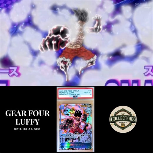 Onepiece TCG OP11-118 Gear 4 Monkey D. Luffy Illustration in its actual Anime Scene Featuring Luffy vs Katakuri Anime Episode 870 #onepiecetcg #onepieceanime #onepiece | Collectors Hideout