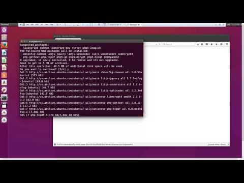 Install LAMP Stack (Linux, Apache, MySQL, PHP) in Ubuntu 15.10
