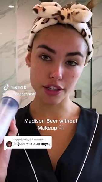 Replying to @Alfa_45 Denial is a river in egypt #madisonbeer #nomakeup | madisonbeer