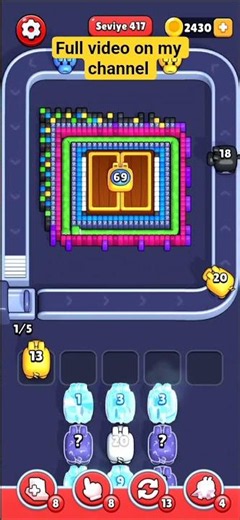 #pixelflow The Most Relaxing Hard Level 417 #asmr #gaming #spiele #oyun #satisfying #relaxing