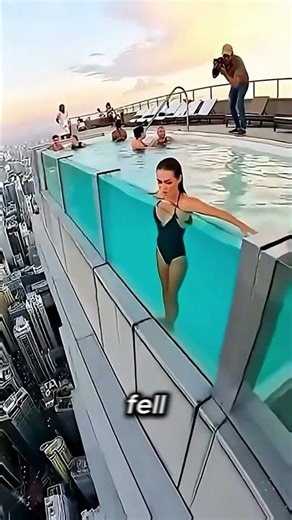 Infinity Pool Horror 😳 #shorts