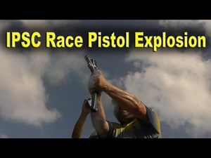 STI Stinger Pistol Explodes in Shooters Hands!