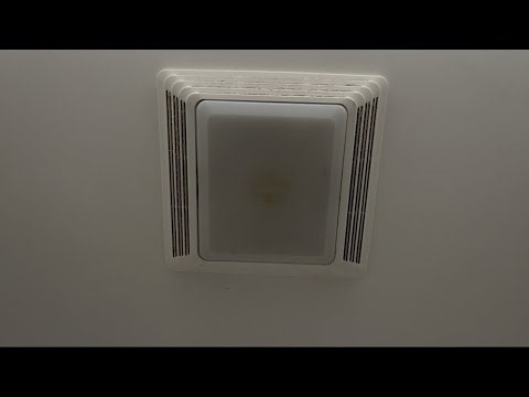 Broan 678 Exhaust Fan With Light (Rushed Shoot)