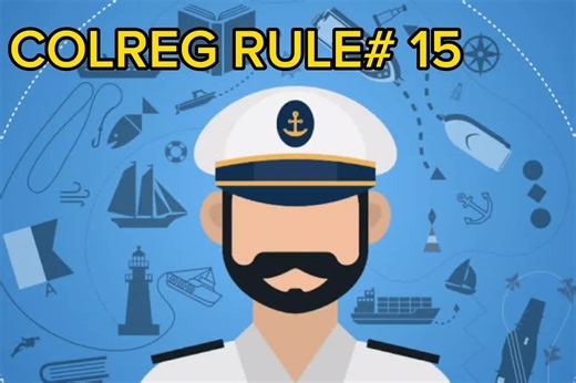 Colreg rule# 15 #studyante #student #maritime #marino #maritimestudent #colregs #colreg #deckcadet #seaman #mandaragat #foryou #fyp #dagat #aral #rule15 #crossingsituation #rules