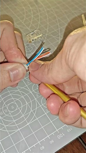 ⬆️[FULL Tutorial] RJ45 Crimping Process #rj45