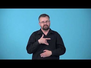 Watch how to sign 'banging your head against a brick wall' in American Sign Language.