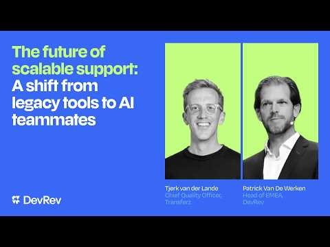 The future of scalable support: A shift from legacy tools to AI teammates