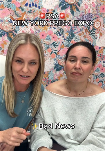 New York parents…please don’t be mad 🙈❤️‍🩹 Team Prego is preparing for our biggest event in company history (all thanks to your support!). And where there’s good news…there’s also some bad news. Saturday tickets are SOLD OUT, with very limited VIP and 2-Day passes still available. Tickets will not be available for purchase onsite and Sunday passes are expected to sell out soon👀 #DontHateTheMessenger As a reminder… ✅Babywearing Permitted ✅Strollers Allowed ❌NO Wagons For your safety and comfor