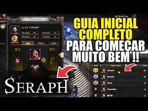SERAPH NFT GUIA INICIAL COMPLETO - CLASSES E MUITO MAIS COMECE BEM
