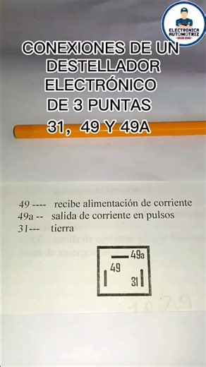 Three-prong electronic flasher connections!!! #automotiveelectronics #automobile