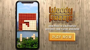 🧩 From pieces to a masterpiece with over 100M players worldwide 🌎 _____ 👉 Play Woody Puzzle now on iOS & Android! ▶ https://go.onelink.me/qcJt | Woody Puzzle