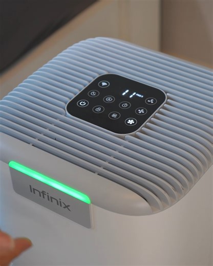 Unboxing 📦สัมผัสแรกของ Infinix Smart Air Purifier XAP 01 🍃 ดีไซน์เรียบ เทคโนโลยีอัจฉริยะ และอากาศสะอาดที่คุณสัมผัสได้ทันที วางจำหน่ายแล้ววันนี้ ！ ✅พลังฟอกอากาศ 350 m³/h CADR ครอบคลุมพื้นที่กว้าง ✅เงียบเป็นพิเศษเพียง 24dB ไม่รบกวนการพักผ่อน ✅พร้อม เซนเซอร์ PM2.5 ตรวจวัดคุณภาพอากาศแบบเรียลไทม์ 🛒ราคาพิเศษ เริ่ม 3,144.- 💵 Shopee: https://cutt.ly/utjC3LZD Lazada: https://s.lazada.co.th/a.WE58Q Tiktok: https://cutt.ly/CtjC3U2C *โปรโมชั่นในแต่ละช่องทางแตกต่างกันออกไป ผู้ซื้อโปรดศึกษารายละเอียดในหน้