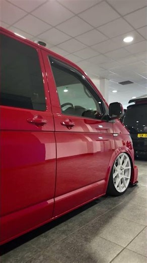 This RED T6 is PERFECT 😮‍🔥 Slammed VW Transporter with Stunning Paint | CamperMart 2026