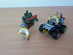 LEGO 60065 LEGO CITY POLICE 2015 ATV Patrol Swamp Police
