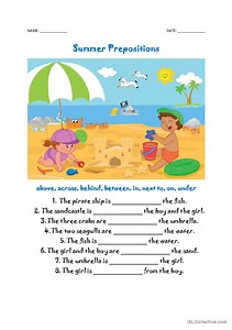 Summer Preposistions