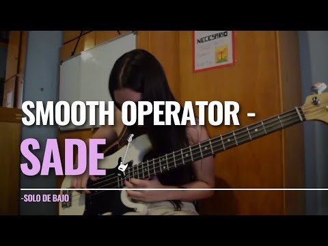 Smooth operator - Sade / bajo cover 🎸