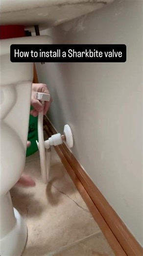 How to install a sharkbite valve