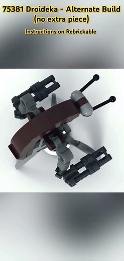 Lego Star Wars 75381 Droideka Alternate Build