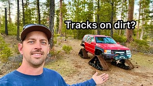 Using tracks without snow? Watch this epic rescue!