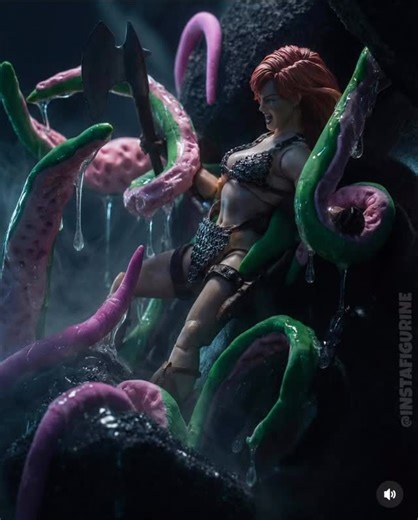 Red Sonja | @bossfightstudio (link in bio) @instafigurine Red Sonja figure photography . Def Stranger Things Vibing the Upside Down! | Instagram