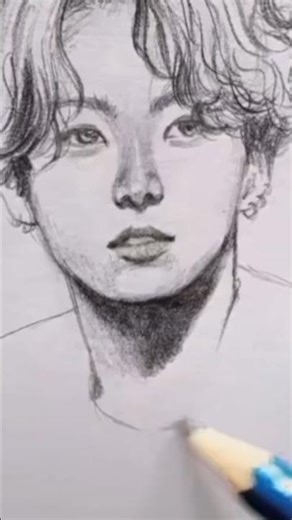 BTS members Drawing 💜#art #drawing #btsot7forever #sketch