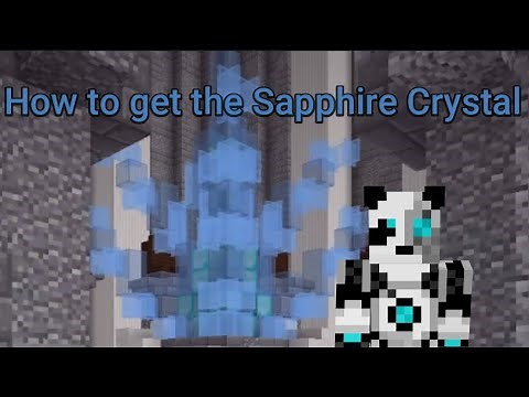 How to Find the Sapphire Crystal (hypixel skyblock)
