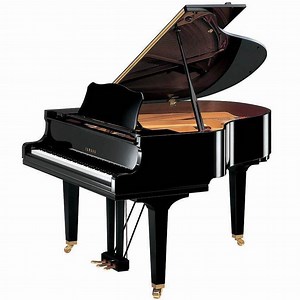 Yamaha GC1M Grand Piano, Polished Ebony
