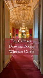 129K views · 236 reactions | Windsor Castle's Semi-State Rooms are now open until spring 2026. See the most richly decorated rooms in the Castle including the Crimson Drawing Room. | Royal Collection Trust | Facebook
