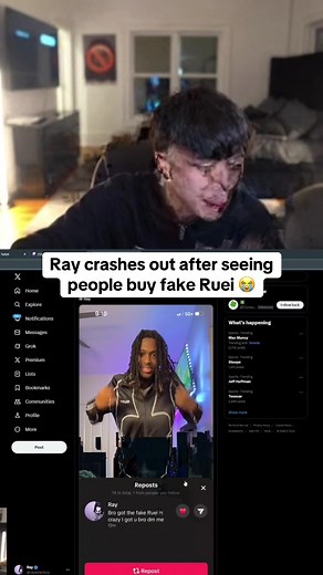 Ray's Reaction to Fake Ruei Purchases