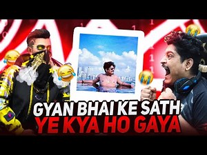 SATVIK vs GYAN Bhai🤩 in Live CS Rank🔥 Funny Match😂