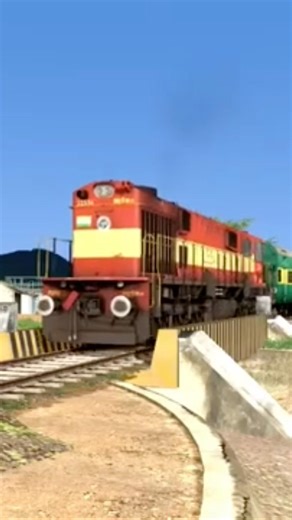 2ac coach coupling with wdm3d #train #shorts #youtubeshorts #youtube