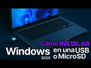 Cómo instalar Windows en USB o microSD en 2025 | Windows To Go paso a paso