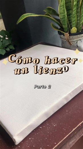 Part 2 de como hacer un lienzo, los materiales son: yeso, pegamento escolar, pintura blanca y agua.#arteentiktok #fy #pinturas #artsuport #lienzosparapintar #comohacerunlienzo #artist