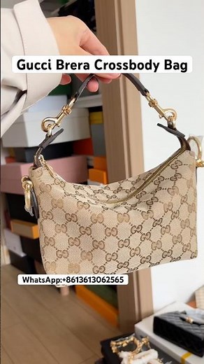 Gucci Brera Small Crossbody Bag #gucci #guccibag #bag #luxury #handbags #fashion #luxurybag
