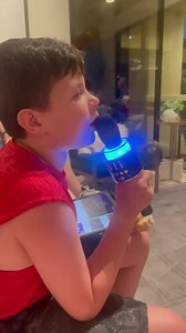 Nick doing a little Karaoke! #love | Jacqueline Laurita