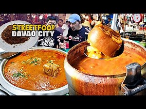 Filipino Street Food | BALBACUA, TAPANG KALABAW | Duterte Carinderia MOST UNIQUE food in Davao (HD)